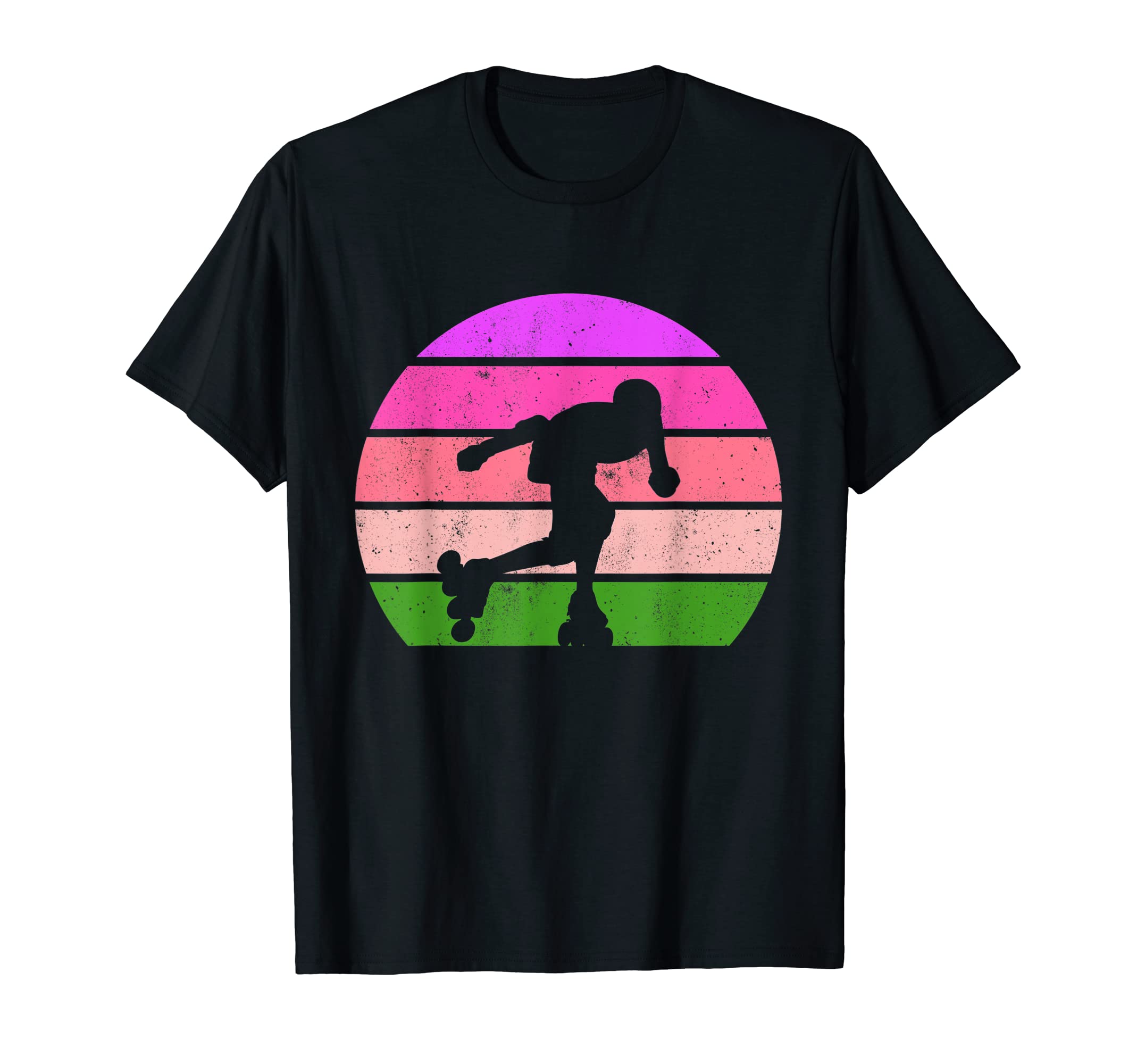 Roller Skate Skating 70S 80S T-Shirt - Minimalist Print Men Women - T-Shirt, Sweatshirt, Hoodie