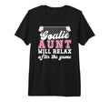 Funny Soccer Goalie Aunt Soccer T-Shirt - Minimalist Print for Adults - T-Shirt, Sweatshirt, Hoodie