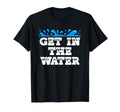 Get Water Swim Team Coach Swimmer T-Shirt - Minimalist Print for Adults - T-Shirt, Sweatshirt, Hoodie