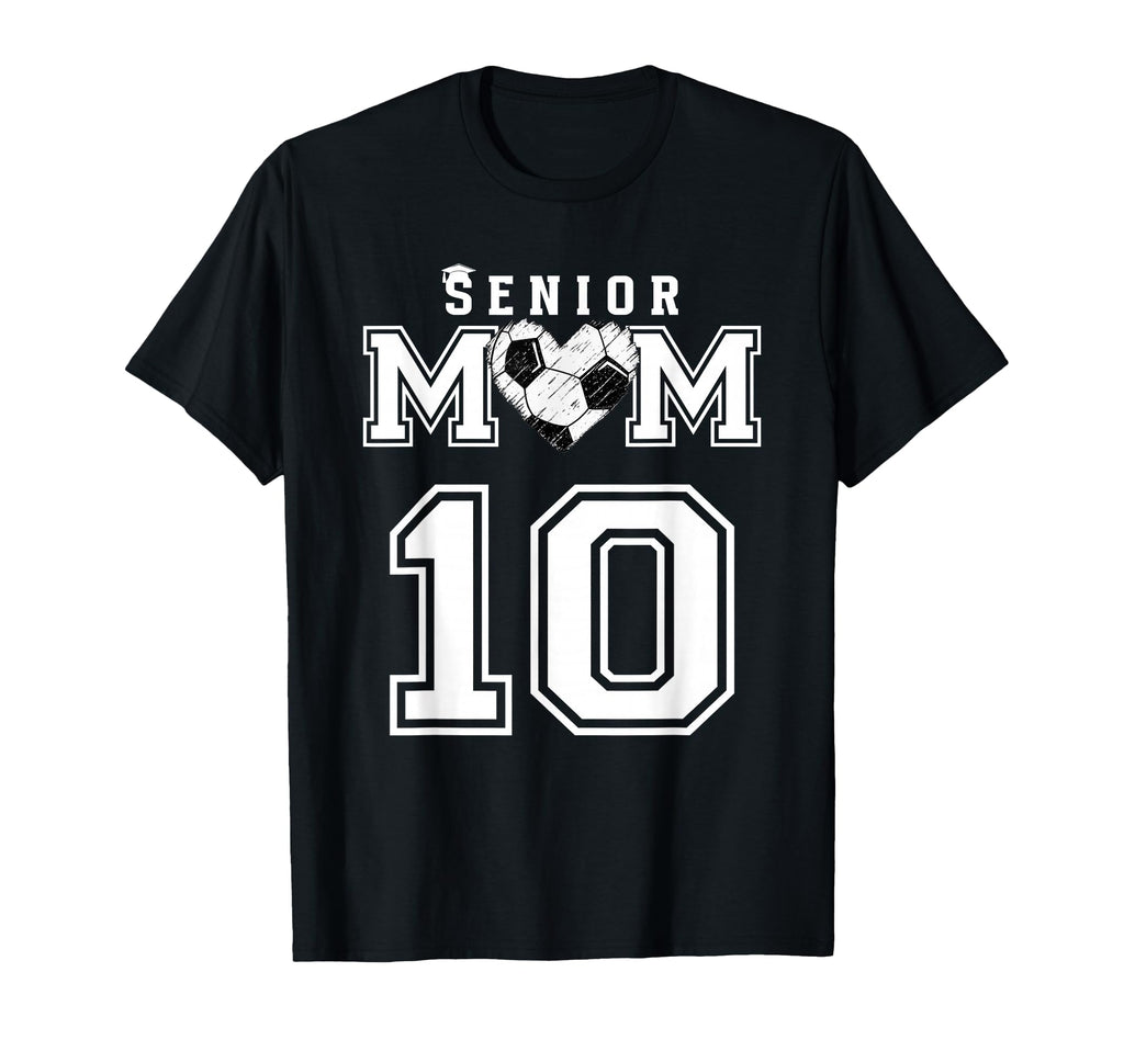Proud Senior Soccer Mom Custom Jersey T-Shirt - Minimalist Print Unisex - T-Shirt, Sweatshirt, Hoodie