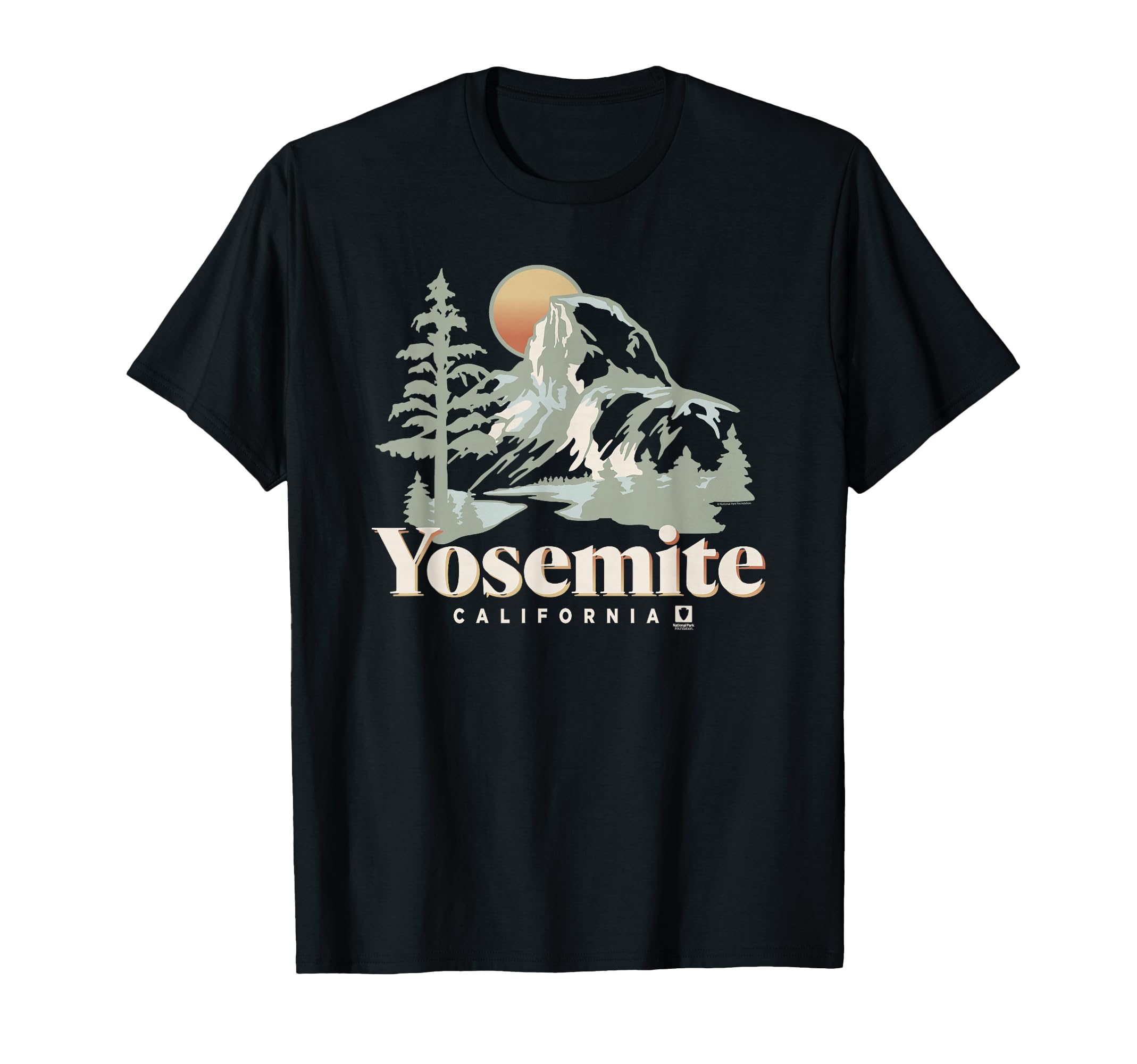 National Park Foundation Yosemite T-Shirt - Unique Graphic Unisex - T-Shirt, Sweatshirt, Hoodie
