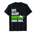 Eat Sleep Soccer Since 1968 51St T-Shirt - Fun Novelty Design Unisex - T-Shirt, Sweatshirt, Hoodie