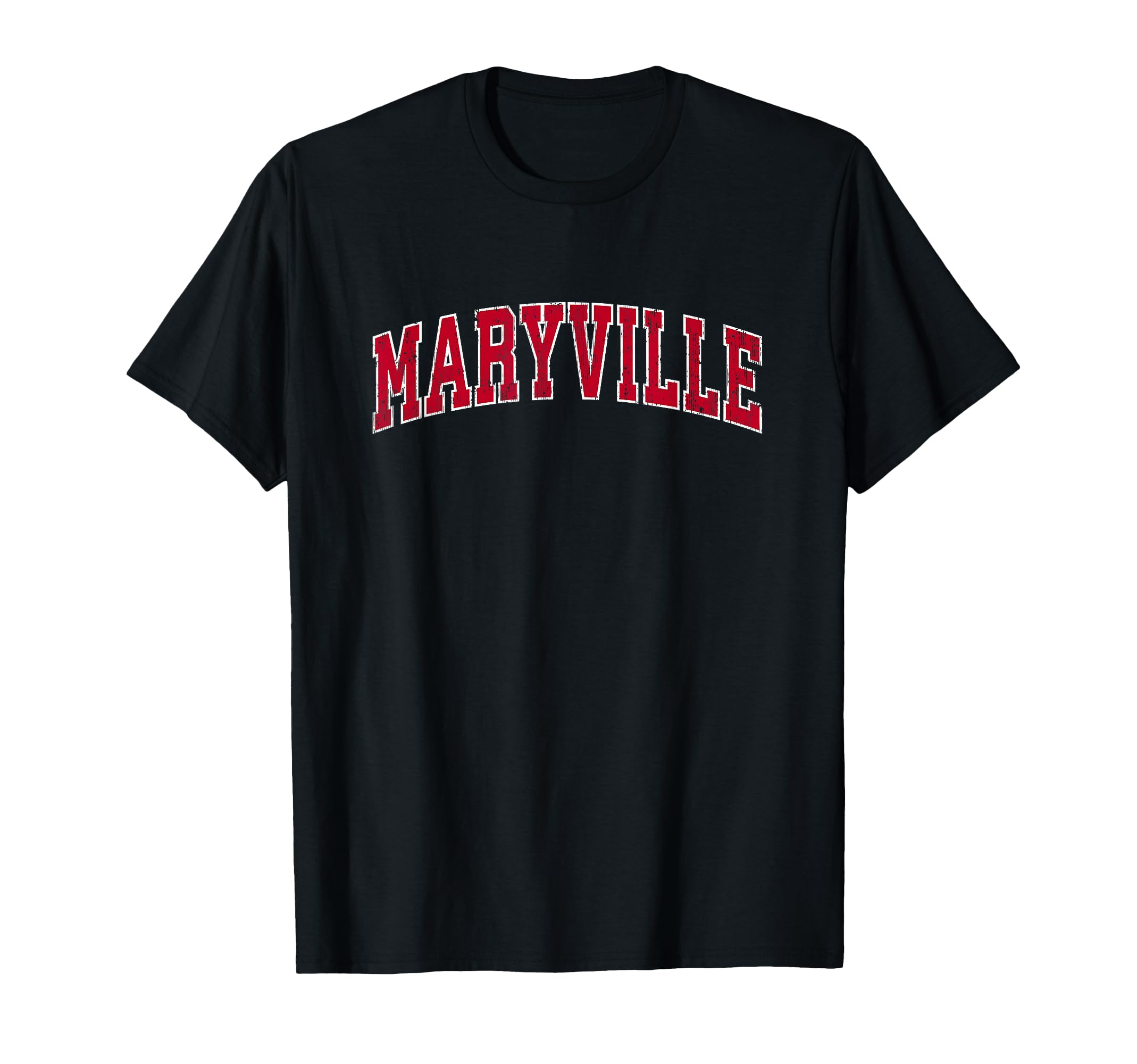 Maryville Missouri Mo Sports Red T-Shirt - Minimalist Print for Adults - T-Shirt, Sweatshirt, Hoodie