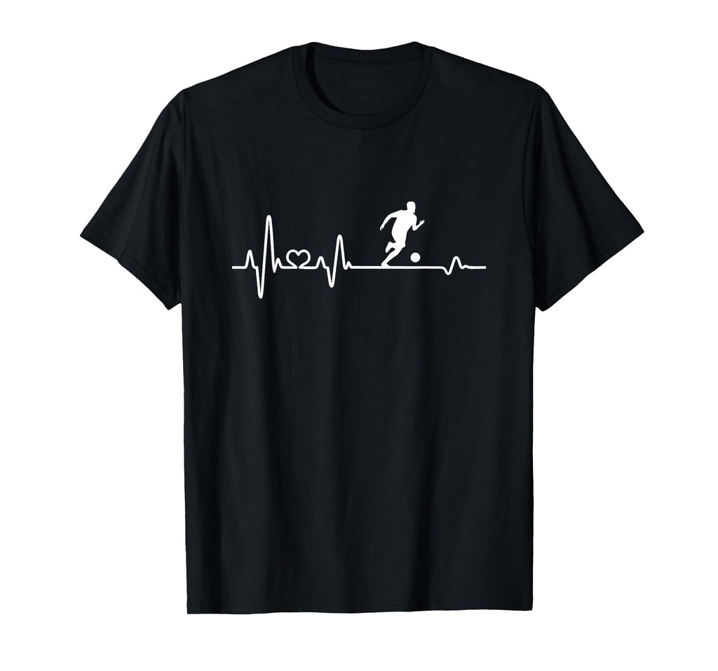 Soccer Player Heartbeat Soccer Children T-Shirt - Graphic Print Unisex - T-Shirt, Sweatshirt, Hoodie