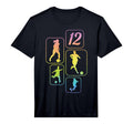 12Th Birthday Soccer Player T-Shirt - Aesthetic Graphic for Adults - T-Shirt, Sweatshirt, Hoodie