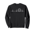 Funny Soccer Player Heartbeat Fan Sweatshirt - Aesthetic Graphic Men Women - T-Shirt, Sweatshirt, Hoodie