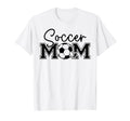 Soccer Mom Heart Game Day Vibes Soccer T-Shirt - Fun Novelty Design Unisex - T-Shirt, Sweatshirt, Hoodie