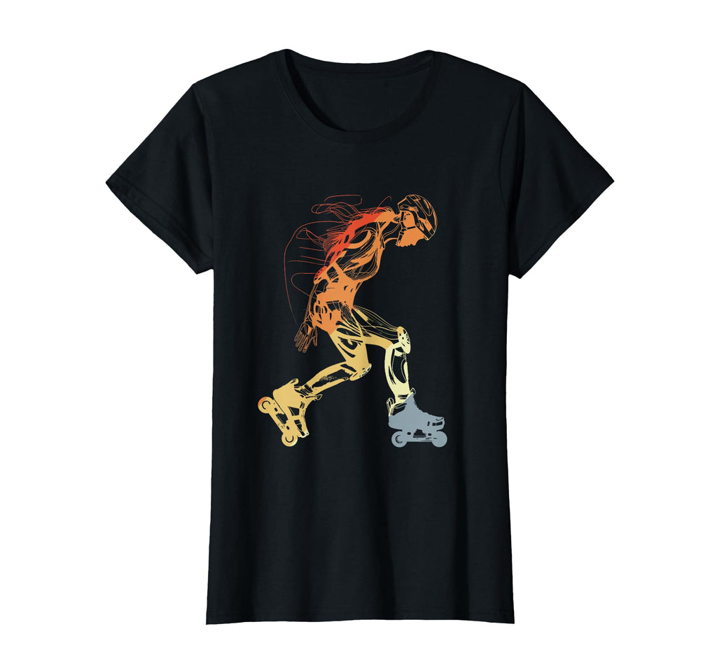 Roller Skating Drawing T-Shirt - Novelty Apparel Unisex - T-Shirt, Sweatshirt, Hoodie