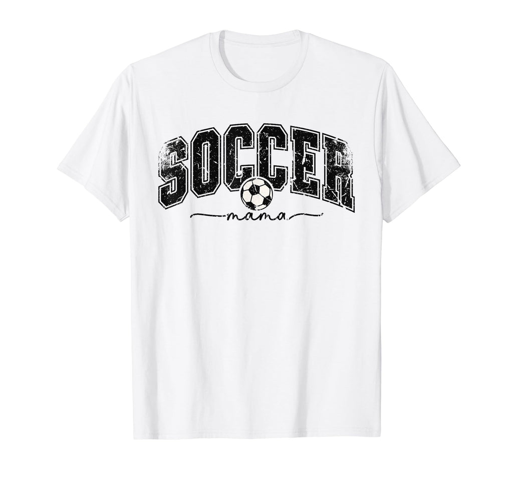 Soccer Mama Funny Sport T-Shirt - Graphic Print Men Women - T-Shirt, Sweatshirt, Hoodie