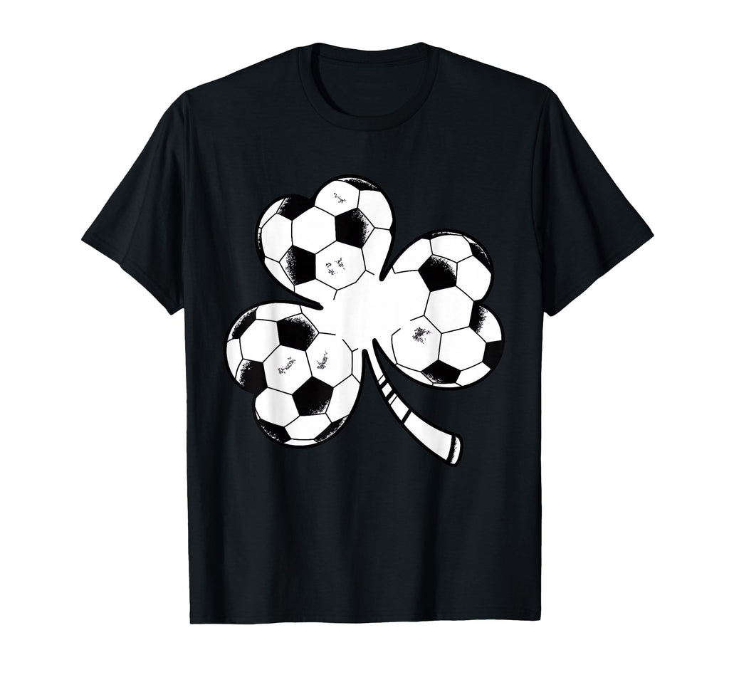 Soccer Irish Shamrock Clover Sports St T-Shirt - Trendy Graphic Unisex - T-Shirt, Sweatshirt, Hoodie