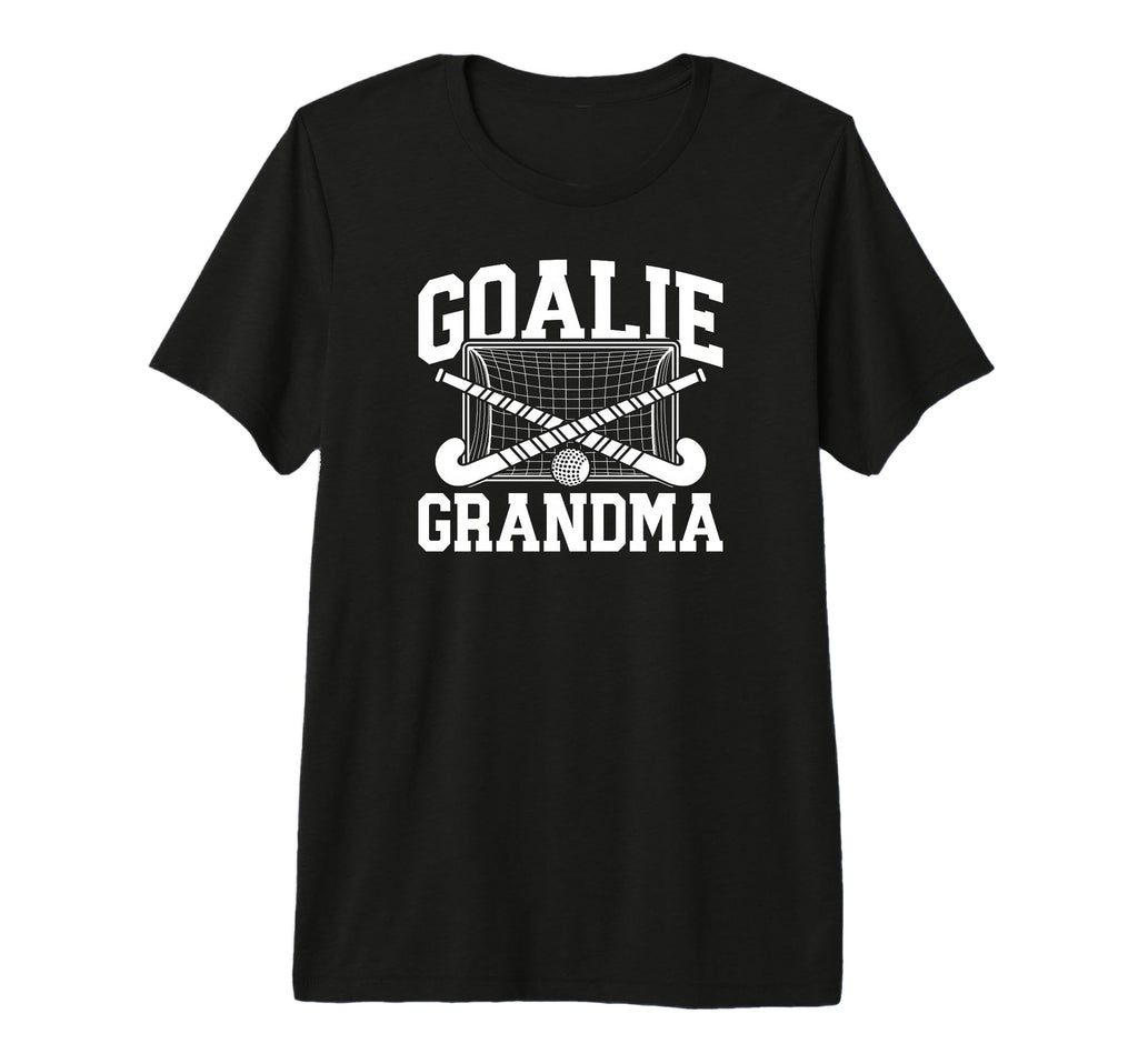 Field Hockey Goalie Grandma Field T-Shirt - Trendy Graphic for Adults - T-Shirt, Sweatshirt, Hoodie
