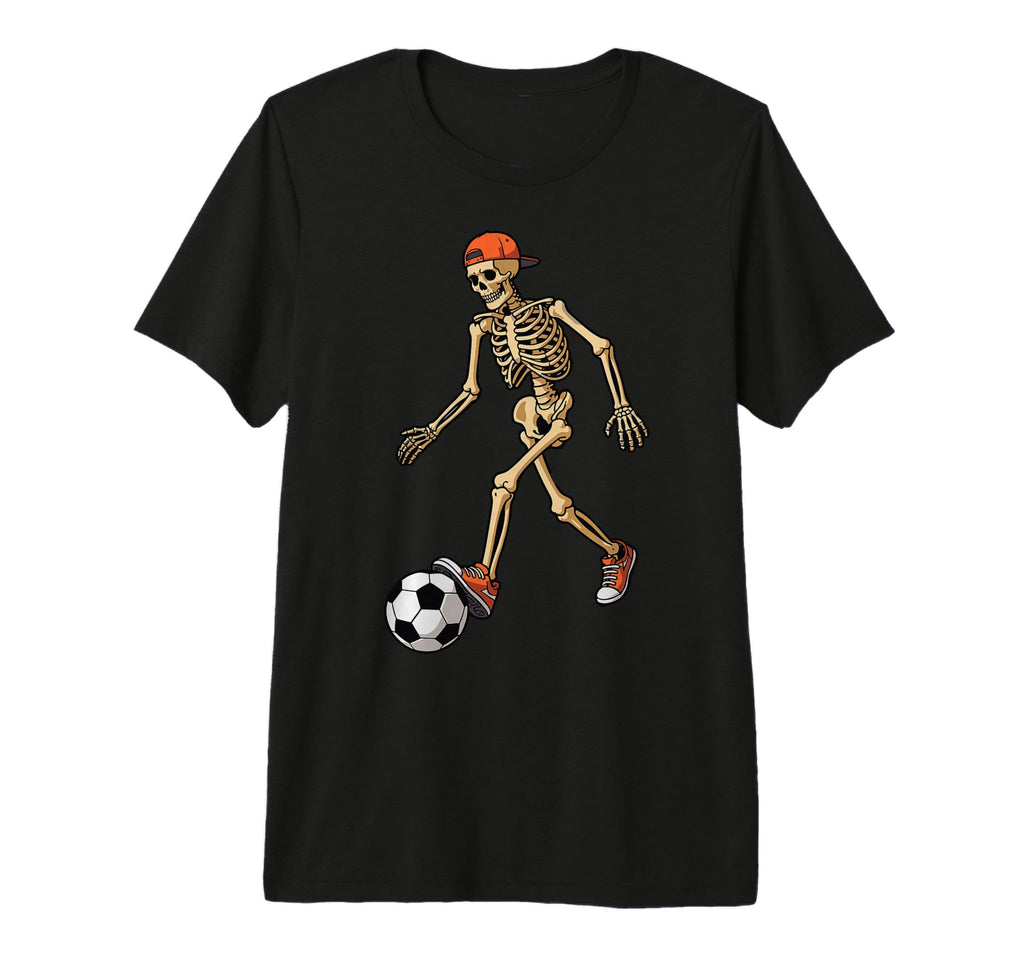 Funny Skeleton Soccer Balls Football T-Shirt - Aesthetic Graphic Unisex - T-Shirt, Sweatshirt, Hoodie
