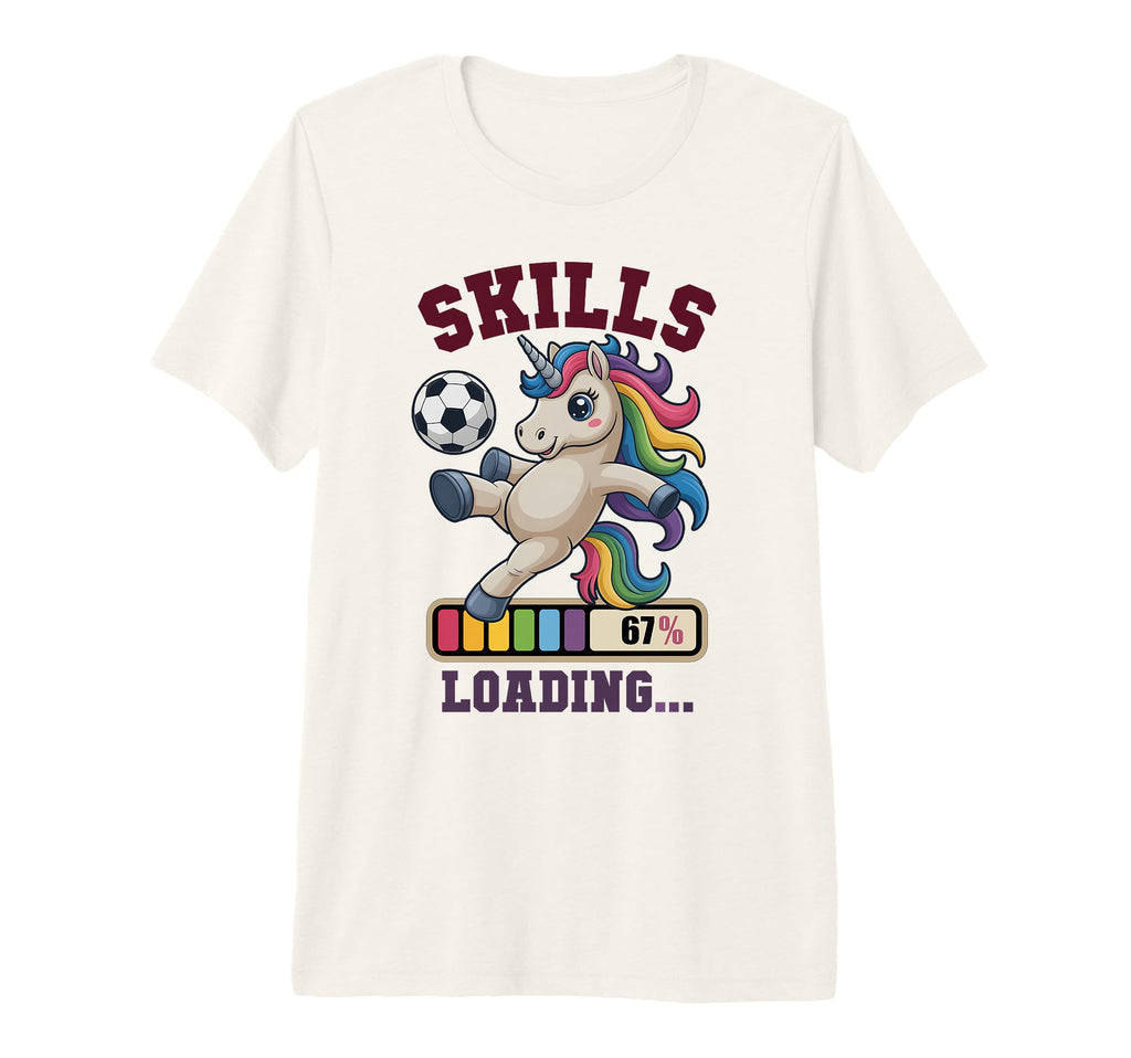 Funny 67 Skills Loading Soccer Unicorn T-Shirt - Novelty Apparel Unisex - T-Shirt, Sweatshirt, Hoodie