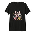 Soccer Mama Bow Soccer Mom Club Tri T-Shirt - Trendy Graphic for Adults - T-Shirt, Sweatshirt, Hoodie
