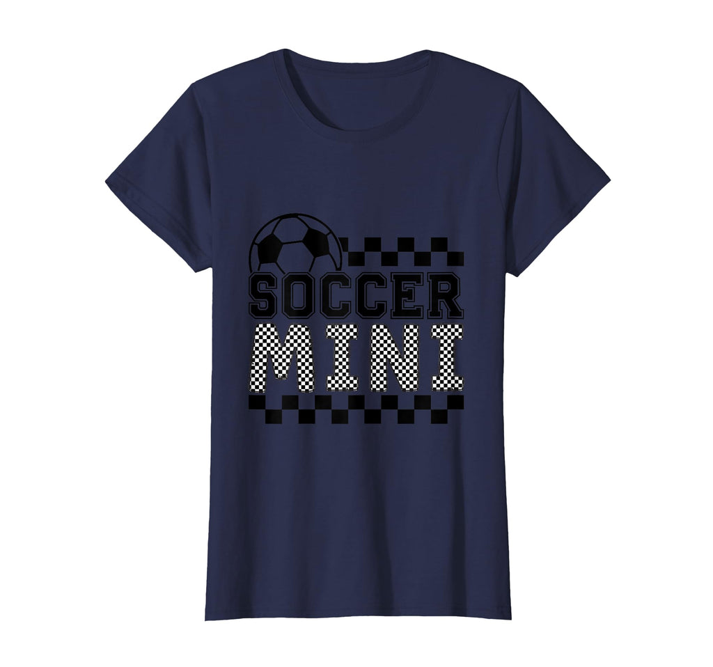 Soccer Mini Checker Checkered T-Shirt - Minimalist Print Unisex - T-Shirt, Sweatshirt, Hoodie