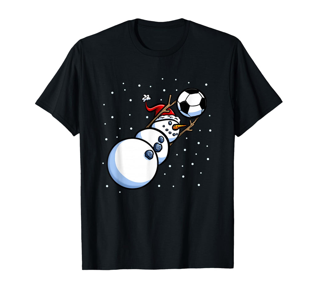Goalkeeper Soccer Snowman T-Shirt - Novelty Apparel for Adults - T-Shirt, Sweatshirt, Hoodie