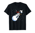 Goalkeeper Soccer Snowman T-Shirt - Novelty Apparel for Adults - T-Shirt, Sweatshirt, Hoodie