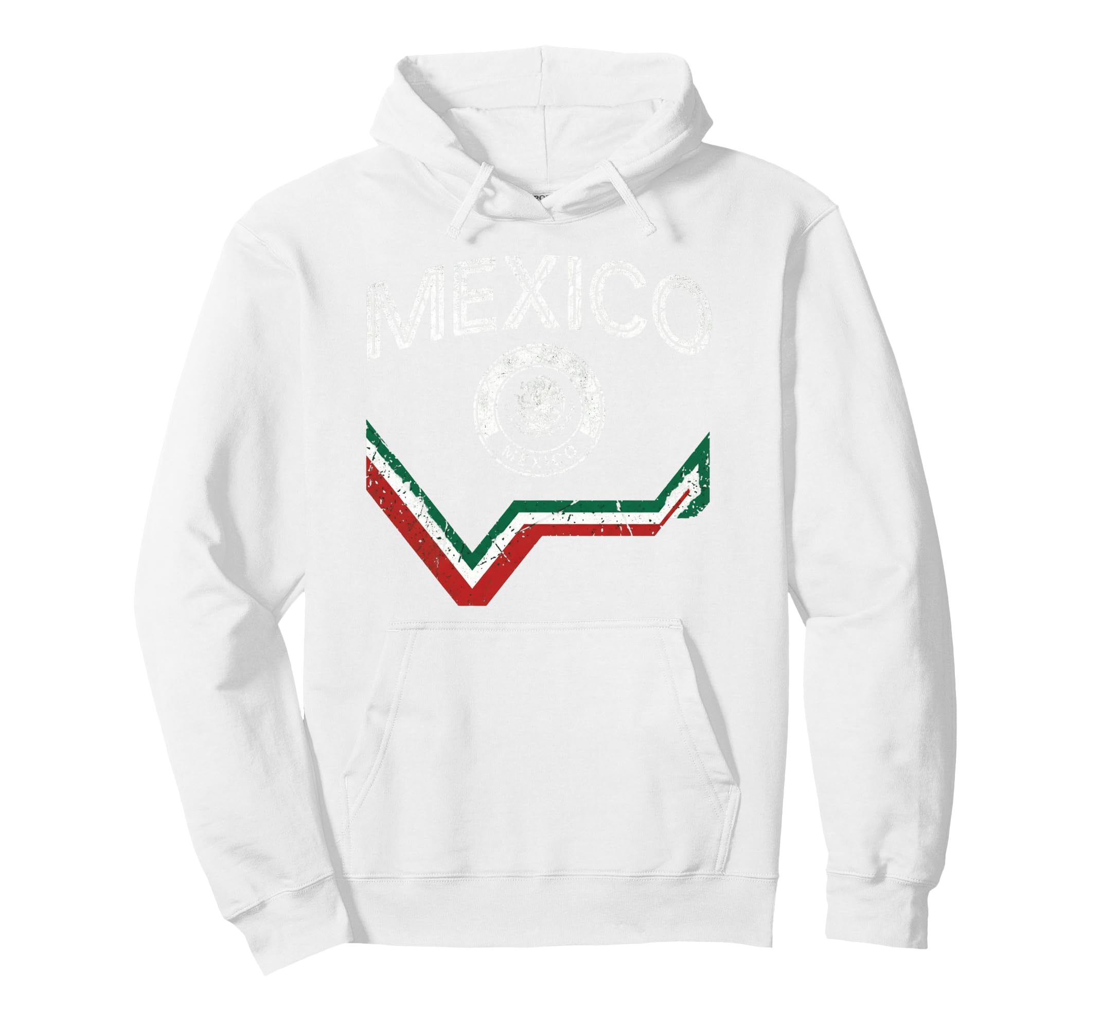Mexico Flag Mexican Hispanic Pride Hoodie - Streetwear Style Unisex - T-Shirt, Sweatshirt, Hoodie