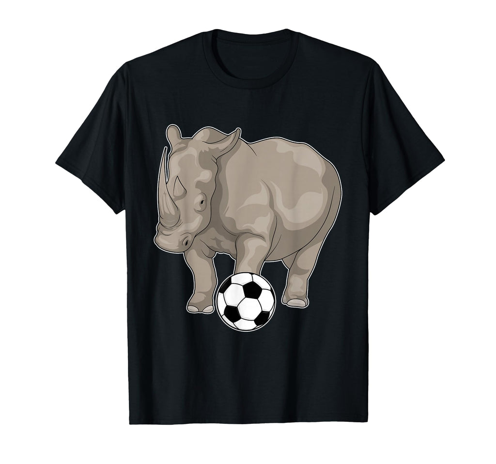 Rhino Soccer Player Soccer Sports T-Shirt - Streetwear Style for Adults - T-Shirt, Sweatshirt, Hoodie