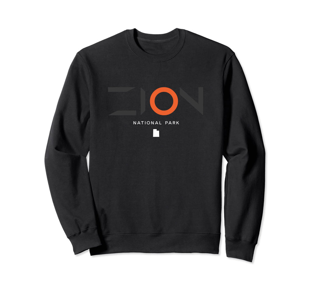 Zion National Park Utah Tonal Sweatshirt - Fun Novelty Design Unisex - T-Shirt, Sweatshirt, Hoodie