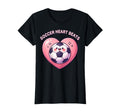 Soccer Heart Beats Passionate Fan T-Shirt - Casual Everyday Wear Men Women - T-Shirt, Sweatshirt, Hoodie