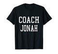 Coach Jonah Custom Football Soccer T-Shirt - Aesthetic Graphic Men Women - T-Shirt, Sweatshirt, Hoodie