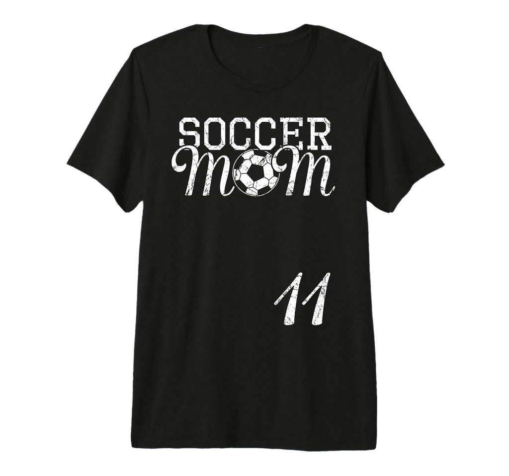 Soccer Mom Jersey Number 11 Favorite T-Shirt - Graphic Print for Adults - T-Shirt, Sweatshirt, Hoodie