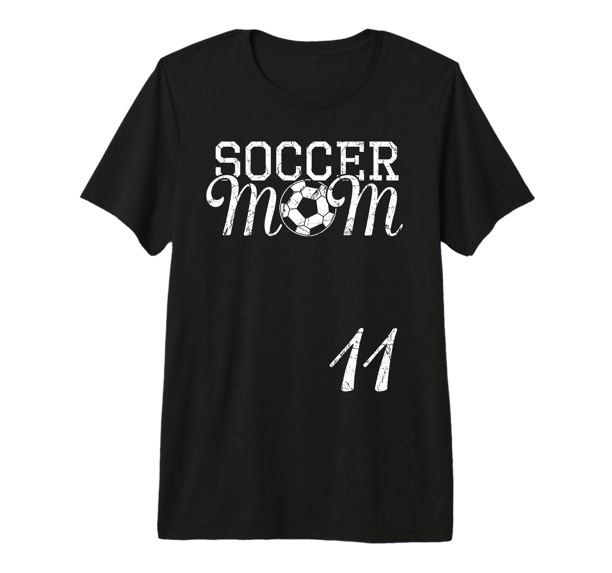 Soccer Mom Jersey Number 11 Favorite T-Shirt - Graphic Print for Adults - T-Shirt, Sweatshirt, Hoodie