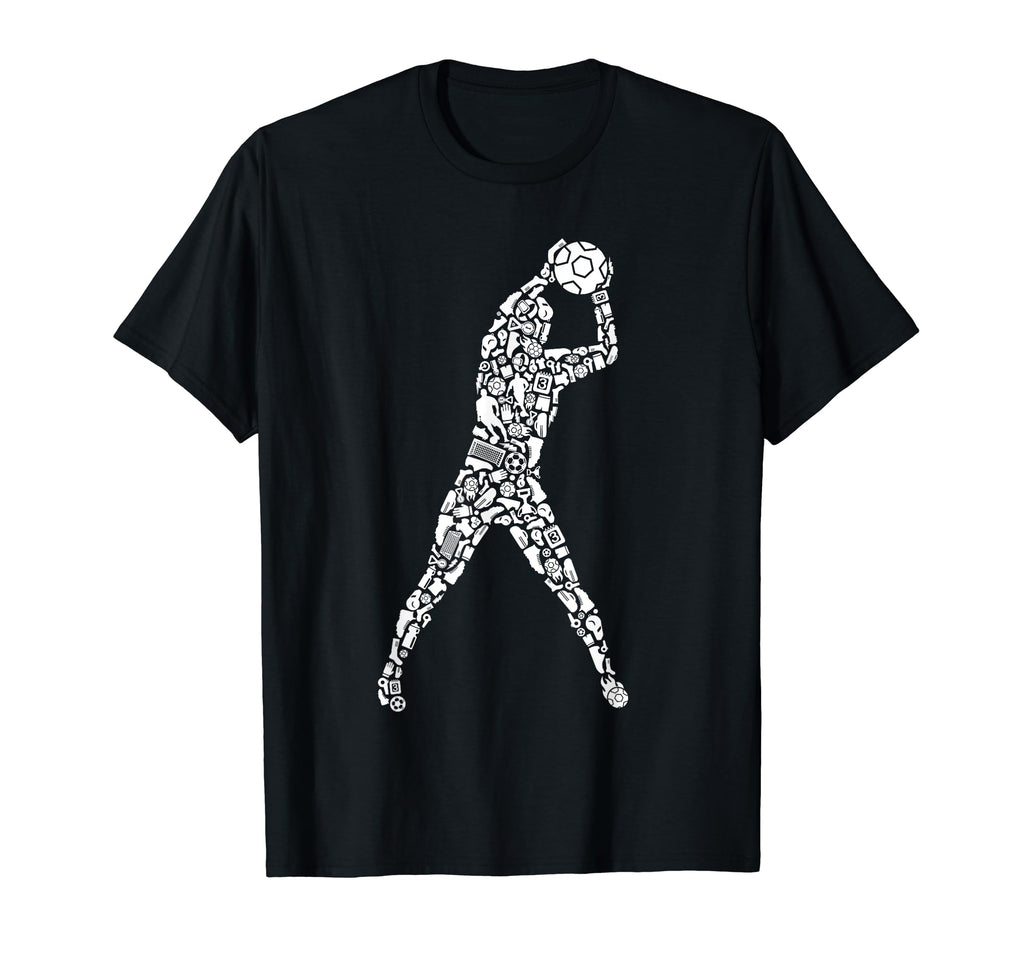 Soccer Goalie Futbol Team Soccer Player T-Shirt - Graphic Print Unisex - T-Shirt, Sweatshirt, Hoodie