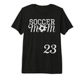 Soccer Mom Jersey Number 23 Favorite T-Shirt - Custom Art Print for Adults - T-Shirt, Sweatshirt, Hoodie