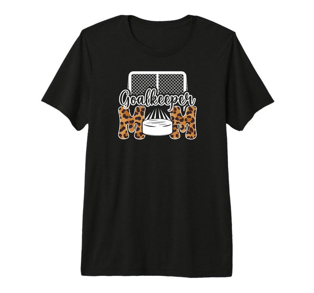 Ice Hockey Goalkeeper Mom Hockey Goalie T-Shirt - Novelty Apparel Unisex - T-Shirt, Sweatshirt, Hoodie