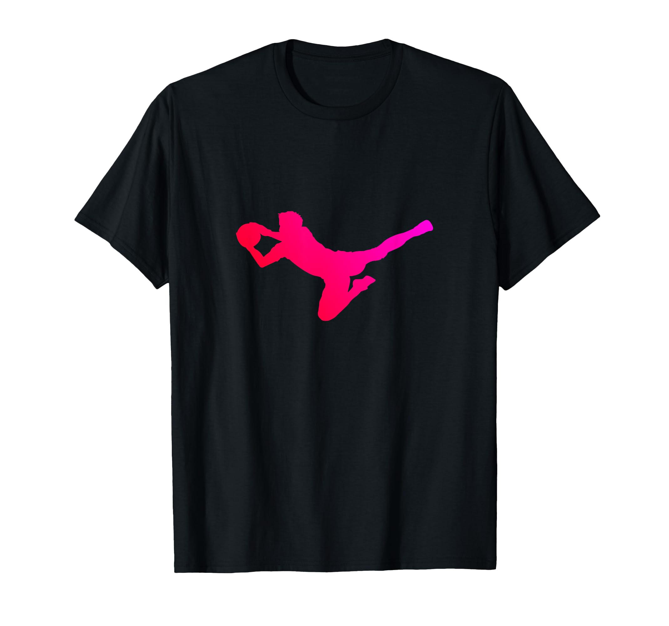 Football Footballer Goalkeeper Football T-Shirt - Minimalist Print Unisex - T-Shirt, Sweatshirt, Hoodie