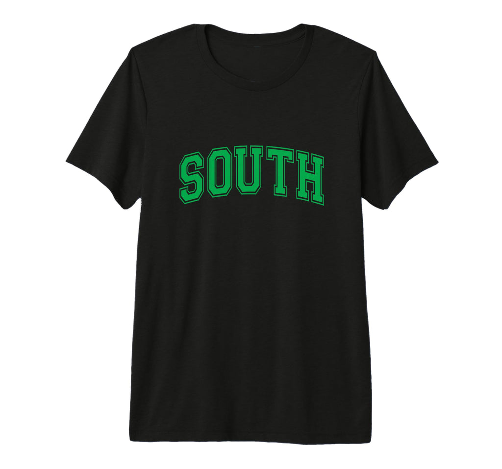 White South Team Colors Spirit Sports T-Shirt - Unique Graphic for Adults - T-Shirt, Sweatshirt, Hoodie