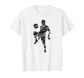 Soccer Player And Soccer Fan Motif T-Shirt - Fun Novelty Design for Adults - T-Shirt, Sweatshirt, Hoodie