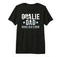 Mens Funny Hockey Goalie Dad Ice Hockey T-Shirt - Graphic Print Unisex - T-Shirt, Sweatshirt, Hoodie