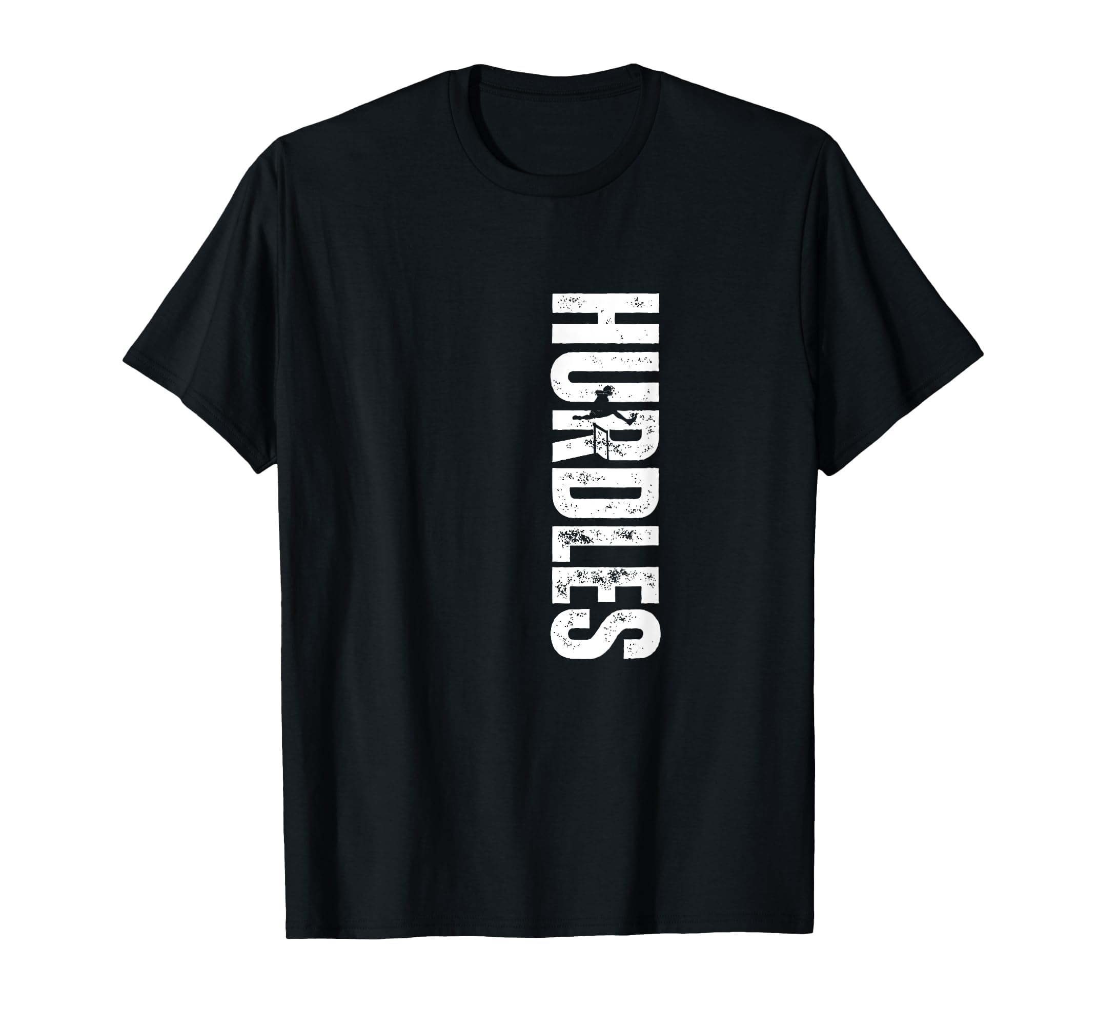 Hurdles Coach Distressed Hurdles T-Shirt - Novelty Apparel for Adults - T-Shirt, Sweatshirt, Hoodie