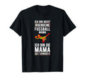 Ich Bin Nicht Irgendeine Football Mama T-Shirt - Unique Graphic for Adults - T-Shirt, Sweatshirt, Hoodie