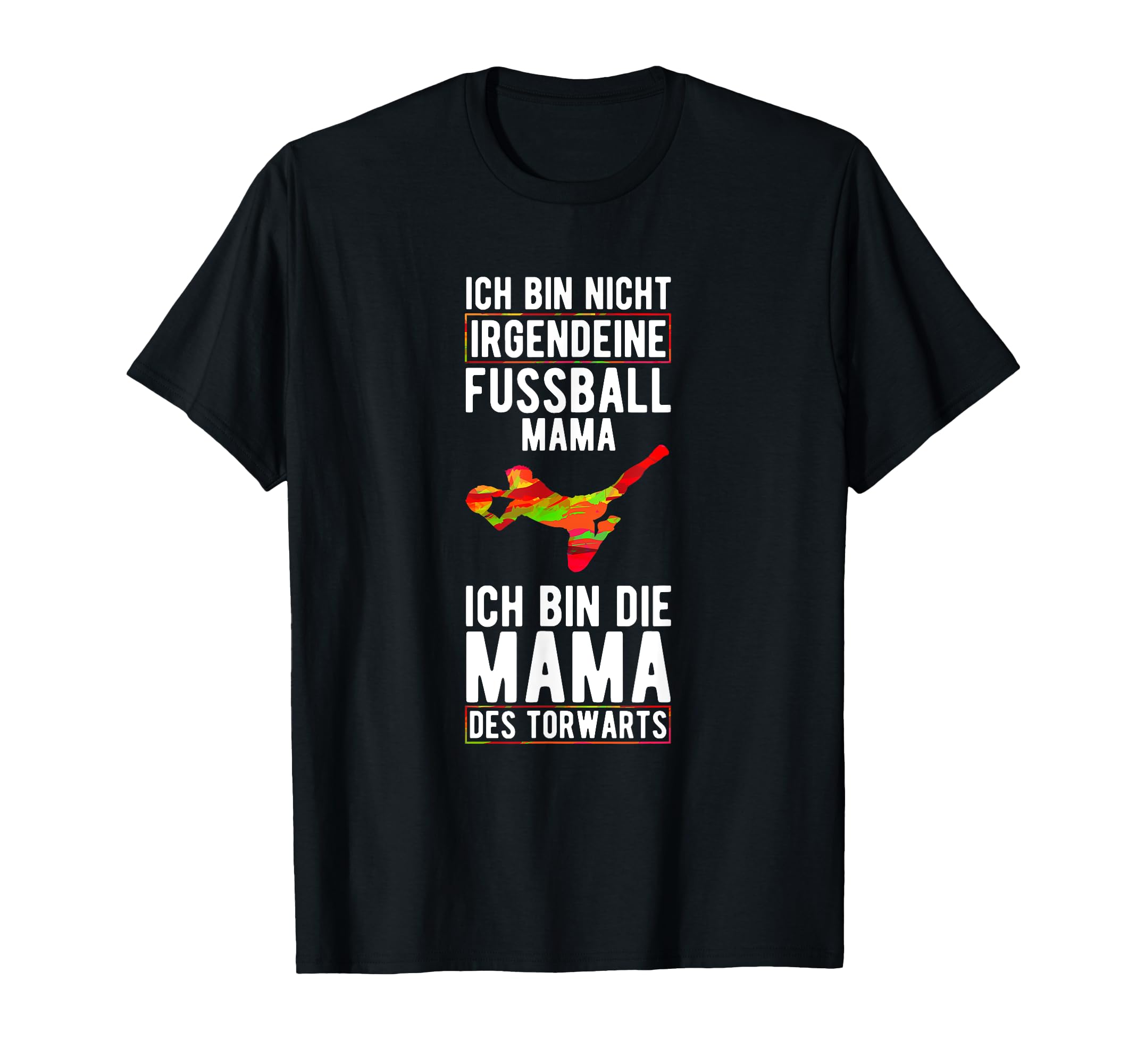 Ich Bin Nicht Irgendeine Football Mama T-Shirt - Unique Graphic for Adults - T-Shirt, Sweatshirt, Hoodie