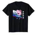 Peppa Pig George Pig Football Soccer T-Shirt - Novelty Apparel Unisex - T-Shirt, Sweatshirt, Hoodie