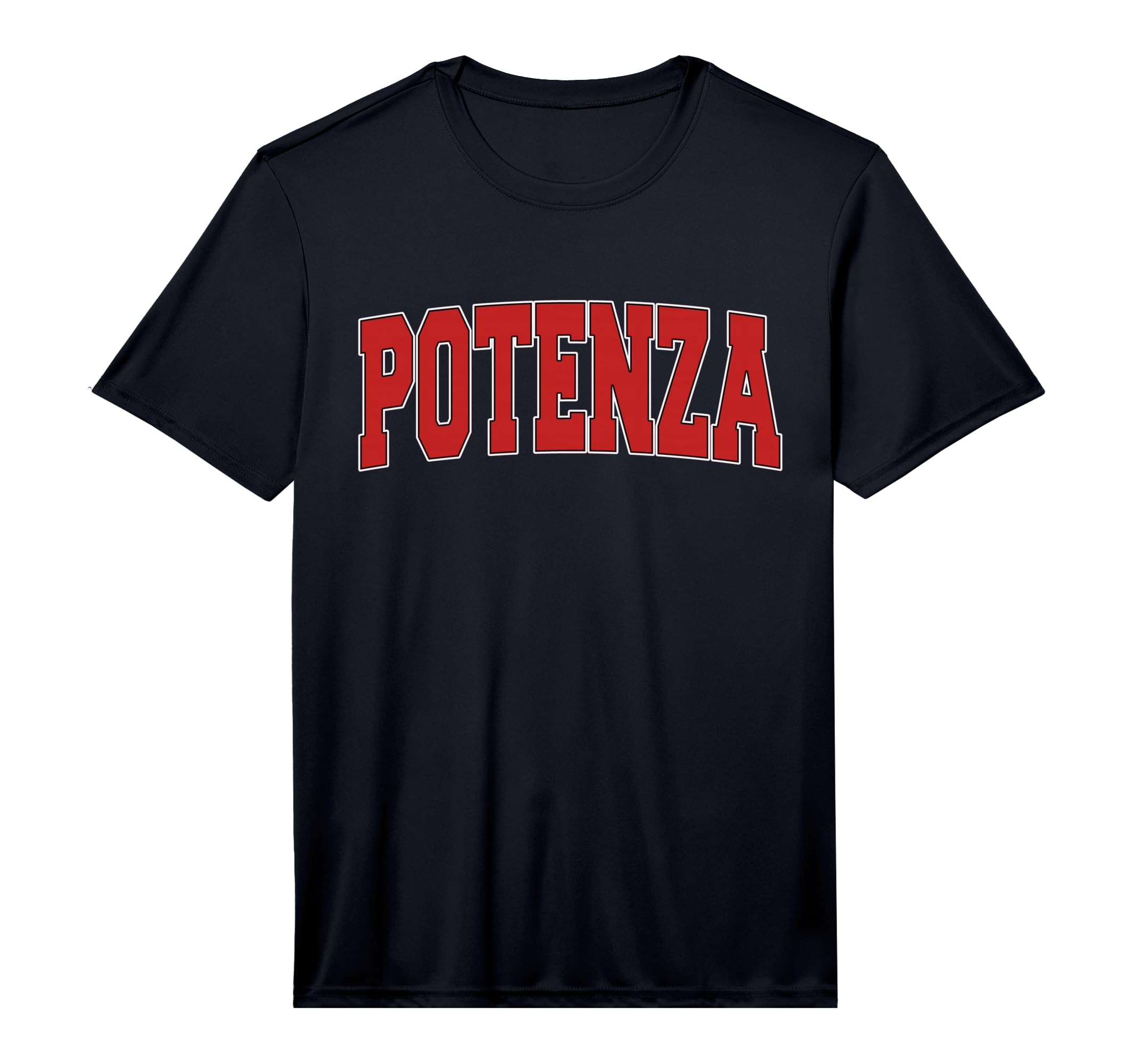 Potenza Italy Varsity Italian Sports T-Shirt - Novelty Apparel for Adults - T-Shirt, Sweatshirt, Hoodie