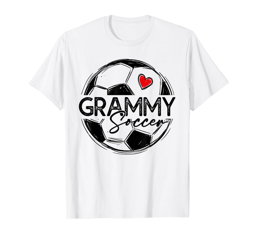 Soccer Grammy Soccer Player Family T-Shirt - Aesthetic Graphic for Adults - T-Shirt, Sweatshirt, Hoodie