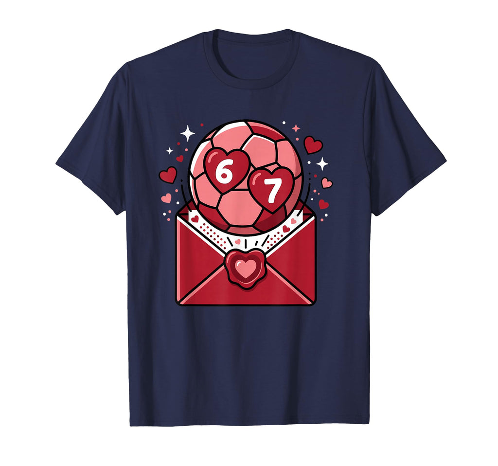Valentine Soccer Game Love Football T-Shirt - Trendy Graphic for Adults - T-Shirt, Sweatshirt, Hoodie