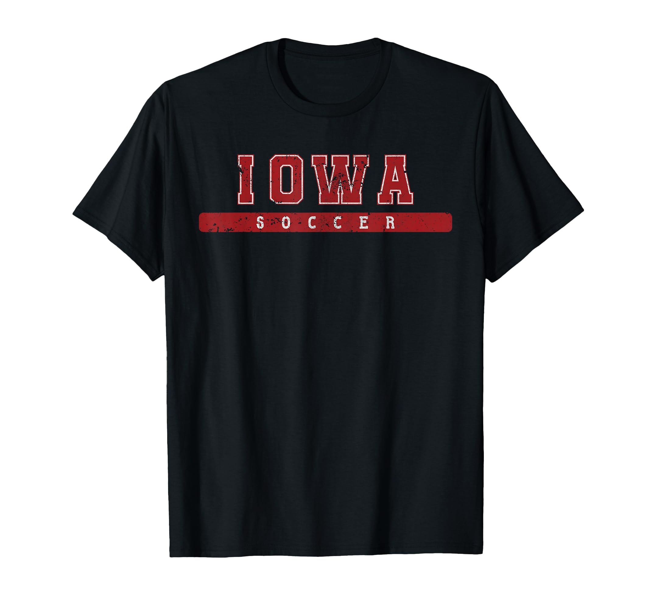 Iowa Soccer Tees Tanks Tops T-Shirt - Trendy Graphic for Adults - T-Shirt, Sweatshirt, Hoodie