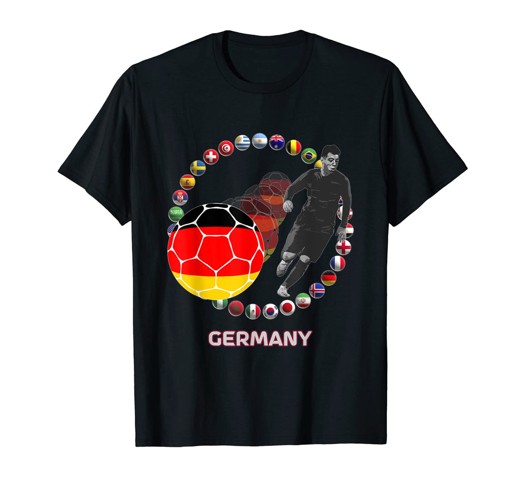 Circle Skills And Hard Work Yes Germany T-Shirt - Unique Graphic Men Women - T-Shirt, Sweatshirt, Hoodie