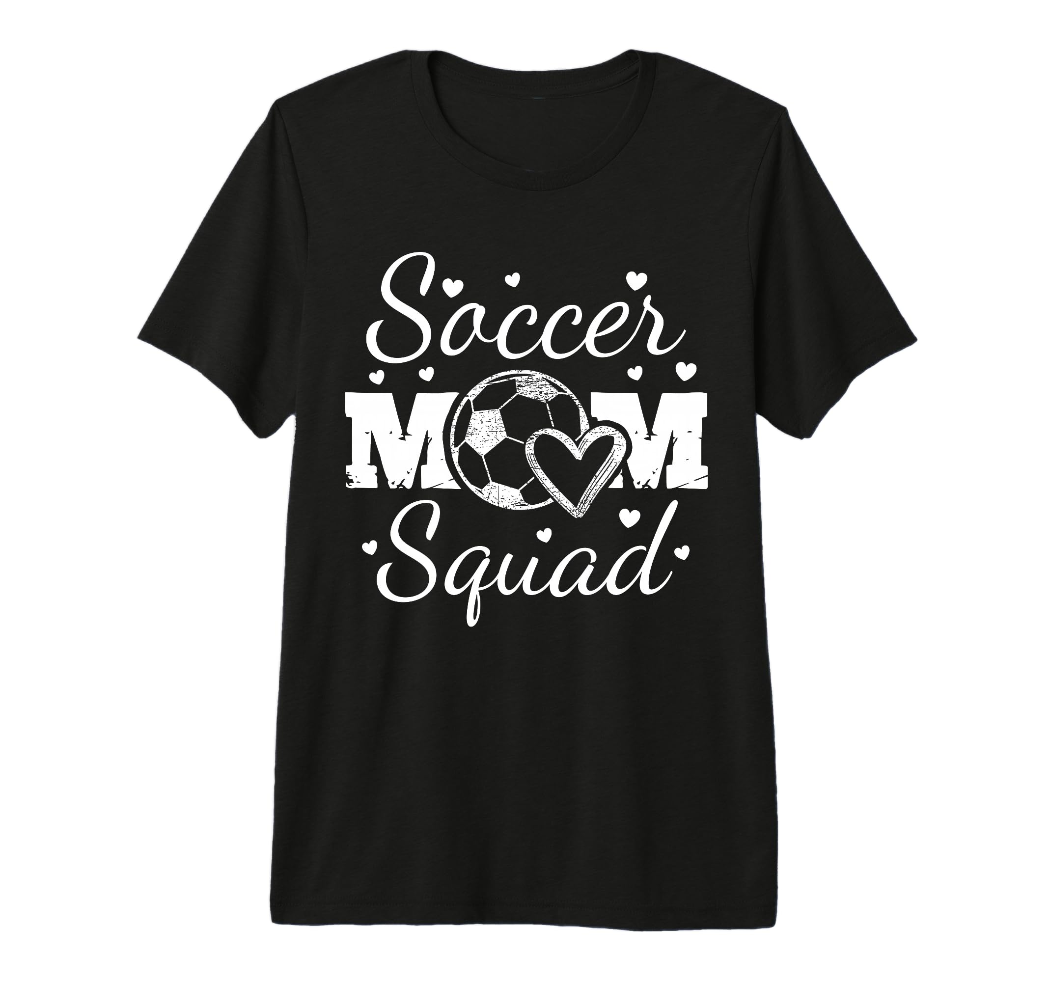 Soccer Mom Squad Mothers Day Tri Blend T-Shirt - Trendy Graphic for Adults - T-Shirt, Sweatshirt, Hoodie