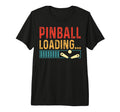 Pinball Loading Arcade Gaming Tri Blend T-Shirt - Minimalist Print Unisex - T-Shirt, Sweatshirt, Hoodie