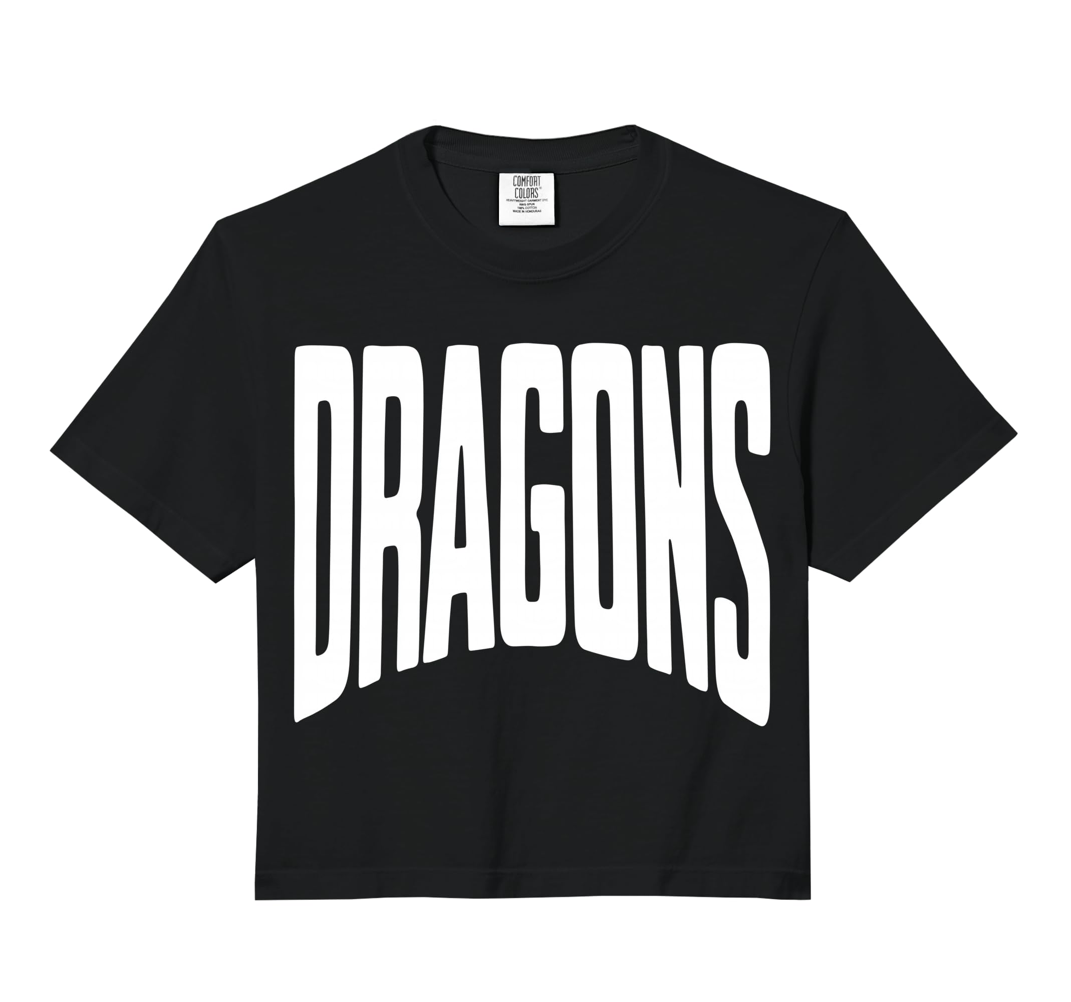 Dragons Team Mascot School Spirit T-Shirt - Custom Art Print for Adults - T-Shirt, Sweatshirt, Hoodie