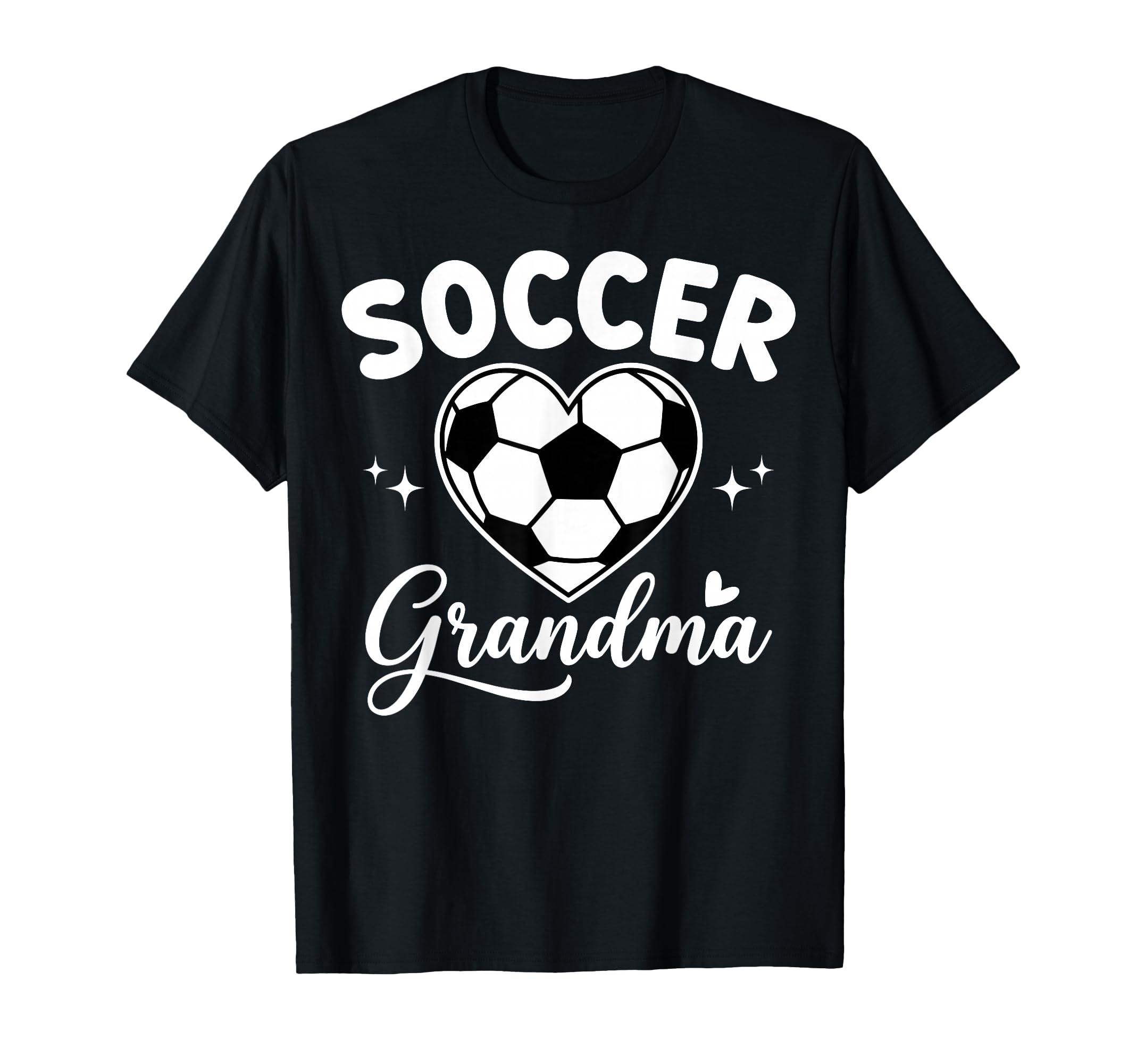 Soccer Heart Black Outline Player Game T-Shirt - Minimalist Print Unisex - T-Shirt, Sweatshirt, Hoodie