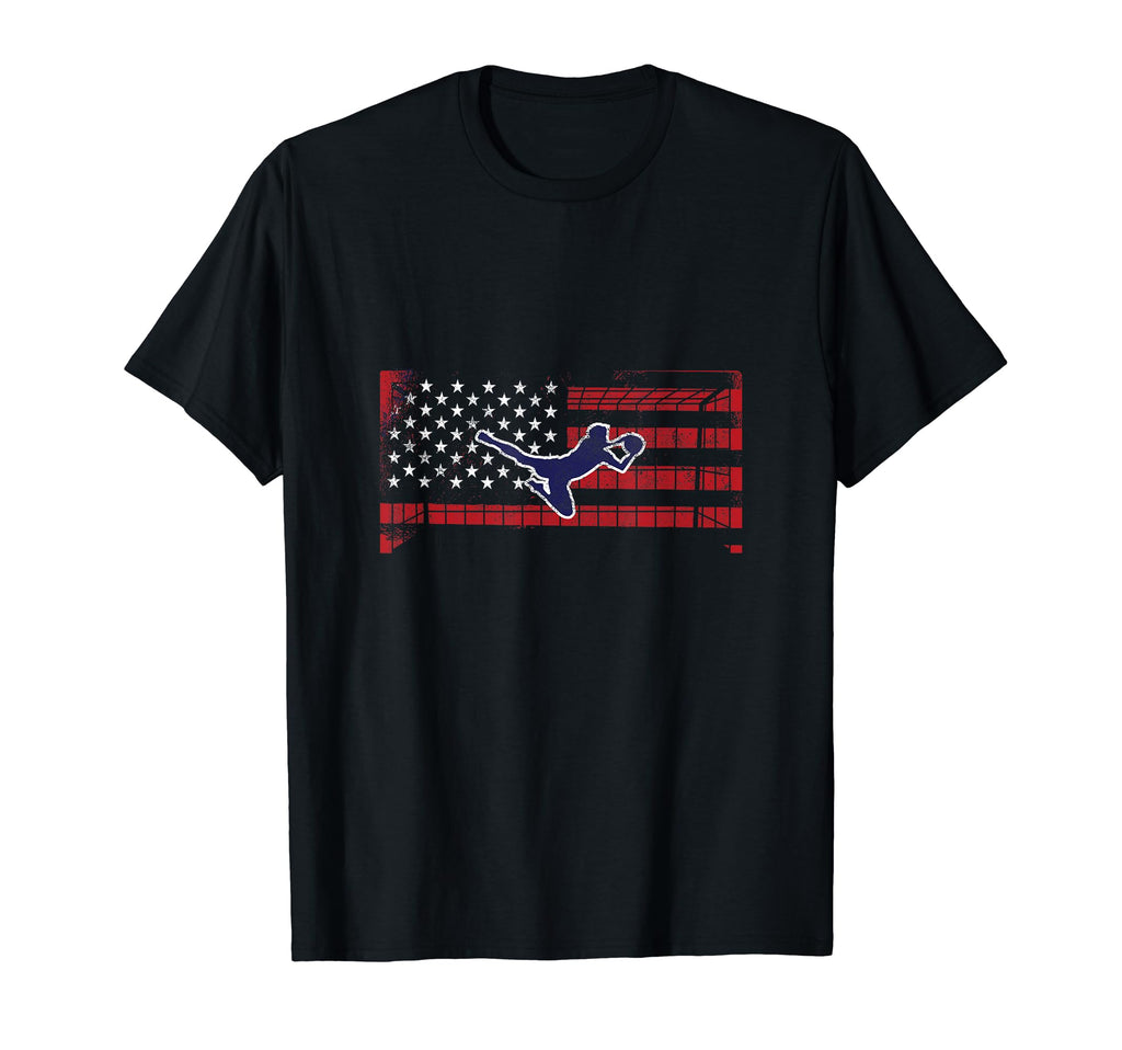 Goalie Soccer Keeper American T-Shirt - Aesthetic Graphic Men Women - T-Shirt, Sweatshirt, Hoodie