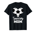 Soccer Mom Heart Funny Soccer Player Mom T-Shirt - Graphic Print Men Women - T-Shirt, Sweatshirt, Hoodie